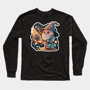 Fire Wizard - Wizard Series Long Sleeve T-Shirt